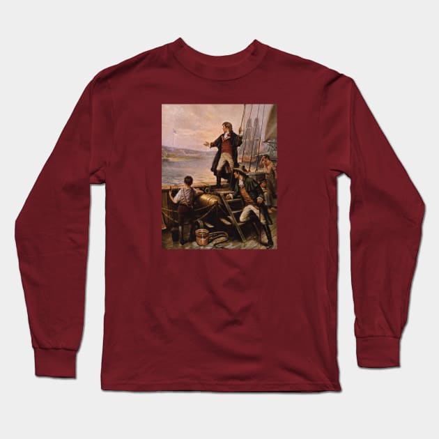 Francis Scott Key - Star Spangled Banner Long Sleeve T-Shirt by warishellstore